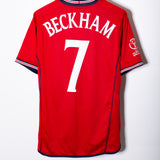England 2002 Beckham Away Kit (L)