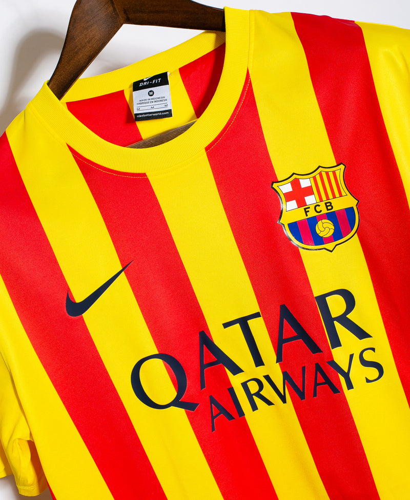 Barcelona 2013-14 Neymar Away Fan Kit (M)