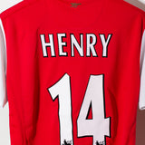 Arsenal 2006-07 Henry Home Kit (M)