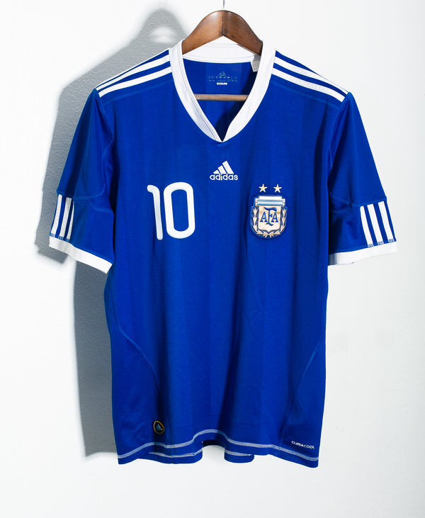 Argentina 2010 Messi Away Kit (L)