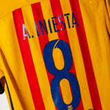 Barcelona 2015-16 Iniesta Away Kit (M)