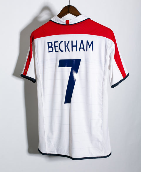 England 2004 Beckham Home Kit (M)