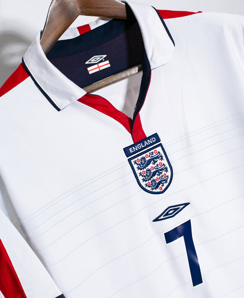 England 2004 Beckham Home Kit (M)