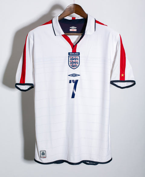 England 2004 Beckham Home Kit (M)