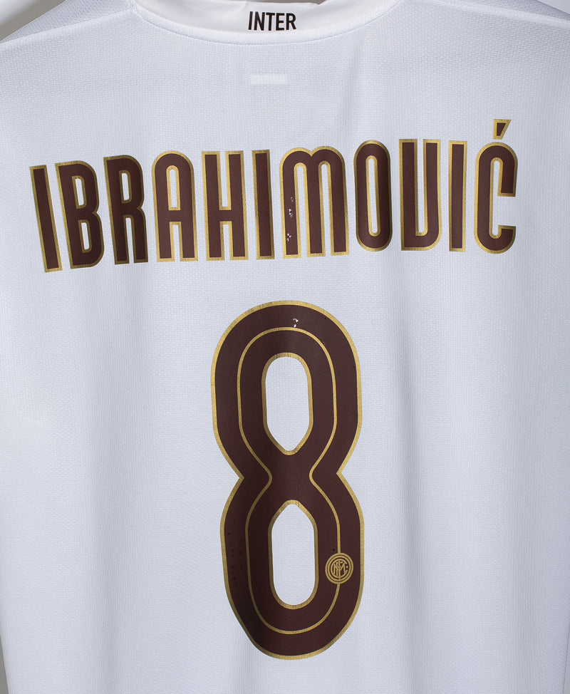 Inter Milan 2008-09 Ibrahimovic Away Kit (XL)