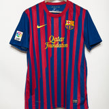 Barcelona 2011-12 Pique Home Kit (L)