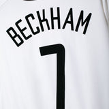 Manchester United 2002-03 Long Sleeve Beckham Away Kit (XL)