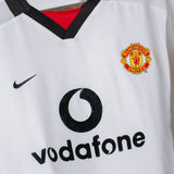 Manchester United 2002-03 Long Sleeve Beckham Away Kit (XL)