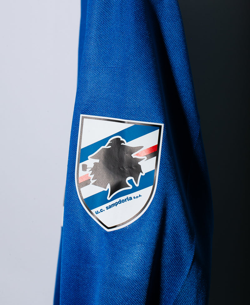Sampdoria 1993-94 Gullit Long Sleeve Home Kit (M)