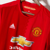 Manchester United 2016-17 Rooney Home Kit (L)