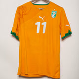 Ivory Coast 2010 Drogba Home Kit (L)