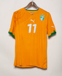 Ivory Coast 2010 Drogba Home Kit (L)
