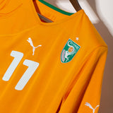Ivory Coast 2010 Drogba Home Kit (L)