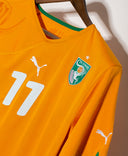 Ivory Coast 2010 Drogba Home Kit (L)
