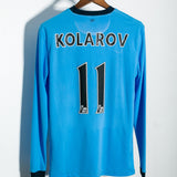 Manchester City 2014-15 Kolarov Long Sleeve Home Kit (M)