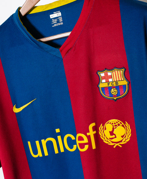 Barcelona 2006-07 Ronaldinho Home Kit (XL)