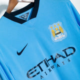 Manchester City 2014-15 Kolarov Long Sleeve Home Kit (M)