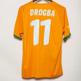 Ivory Coast 2010 Drogba Home Kit (L)