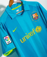 Barcelona 2007-08 Ronaldinho Away Kit (L)