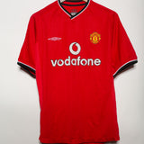 Man United 2000-02 Beckham Home Kit (L)