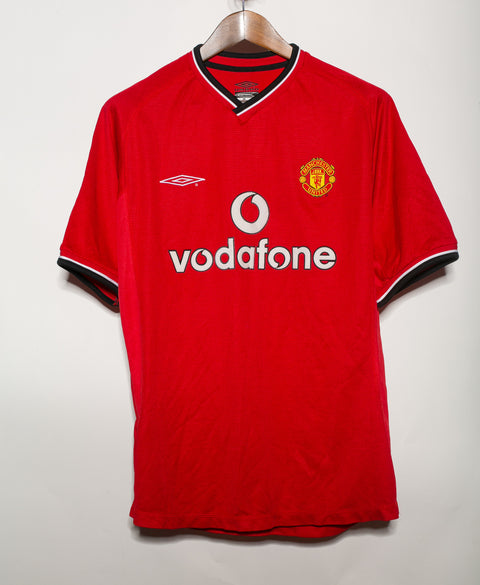 Man United 2000-02 Beckham Home Kit (L)