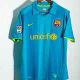 Barcelona 2007-08 Ronaldinho Away Kit (L)