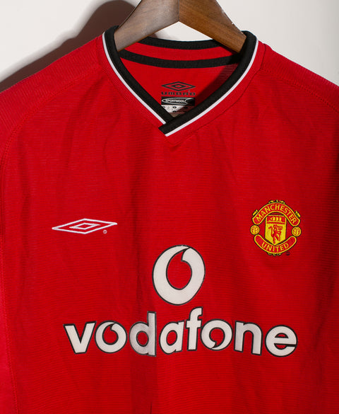 Man United 2000-02 Beckham Home Kit (L)