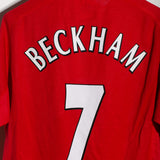 Man United 2000-02 Beckham Home Kit (L)