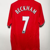 Man United 2000-02 Beckham Home Kit (L)