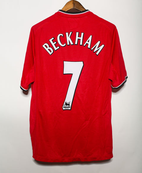 Man United 2000-02 Beckham Home Kit (L)