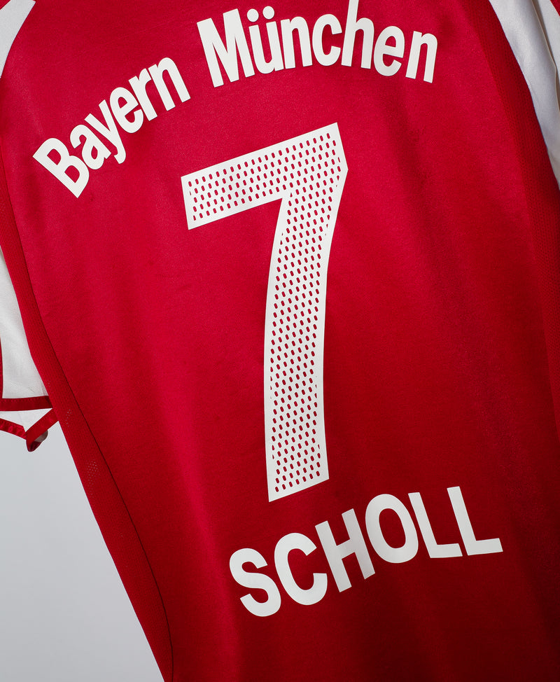 Bayern Munich 2004-05 Scholl Home Kit (S)