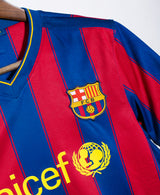 Barcelona 2009-10 Messi Home Kit (M)