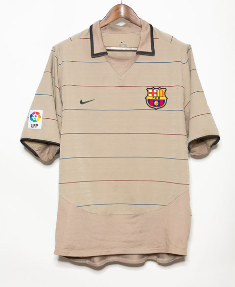 Barcelona 2003-04 Ronaldinho Away Kit (XL)