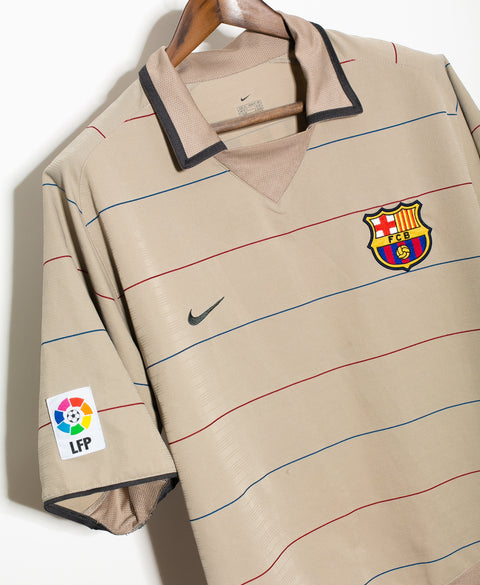 Barcelona 2003-04 Ronaldinho Away Kit (XL)