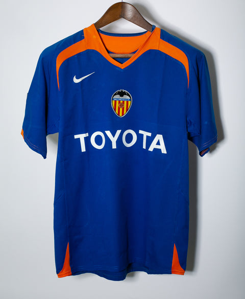 Valencia 2005-06 David Villa Away Kit (S)