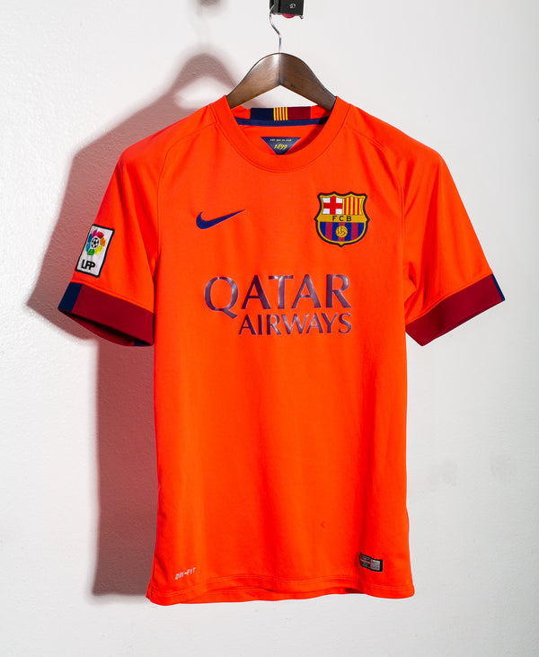 Barcelona 2014-15 Neymar Away Kit (S)