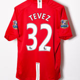 Manchester United 2008-09 Tevez Home Kit (XL)