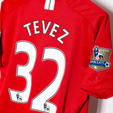 Manchester United 2008-09 Tevez Home Kit (XL)