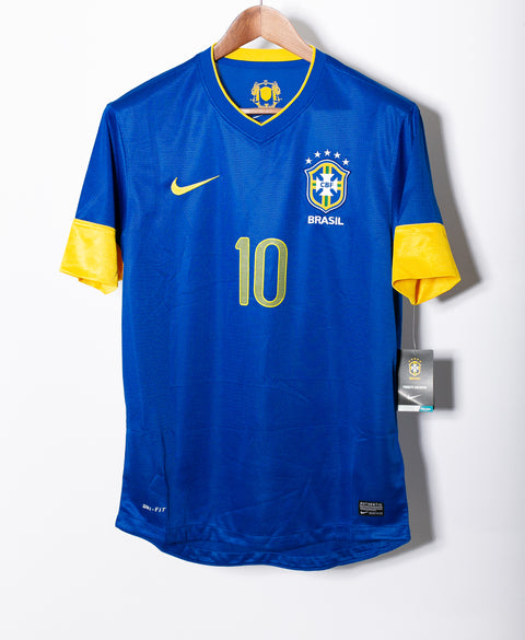 Brazil 2012 Ronaldinho Away Kit NWT (M)