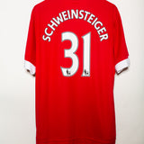 Man United 2015-16 Schweinsteiger Home Kit (2XL)