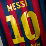 Barcelona 2013-14 Messi Home Kit (L)