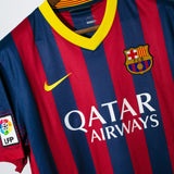 Barcelona 2013-14 Messi Home Kit (L)