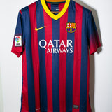 Barcelona 2013-14 Messi Home Kit (L)