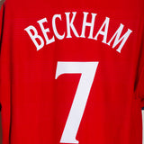 England 2000 Beckham Away Kit (L)