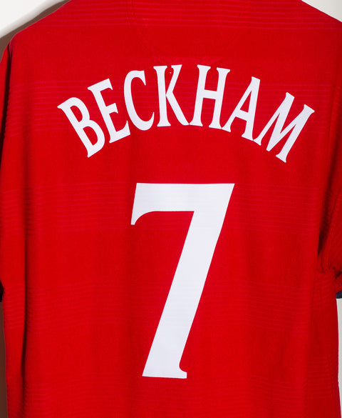 England 2000 Beckham Away Kit (L)