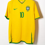 Brazil 2008 Ronaldinho Home Kit (XL)