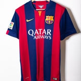 Barcelona 2014-15 Messi Home Kit (M)