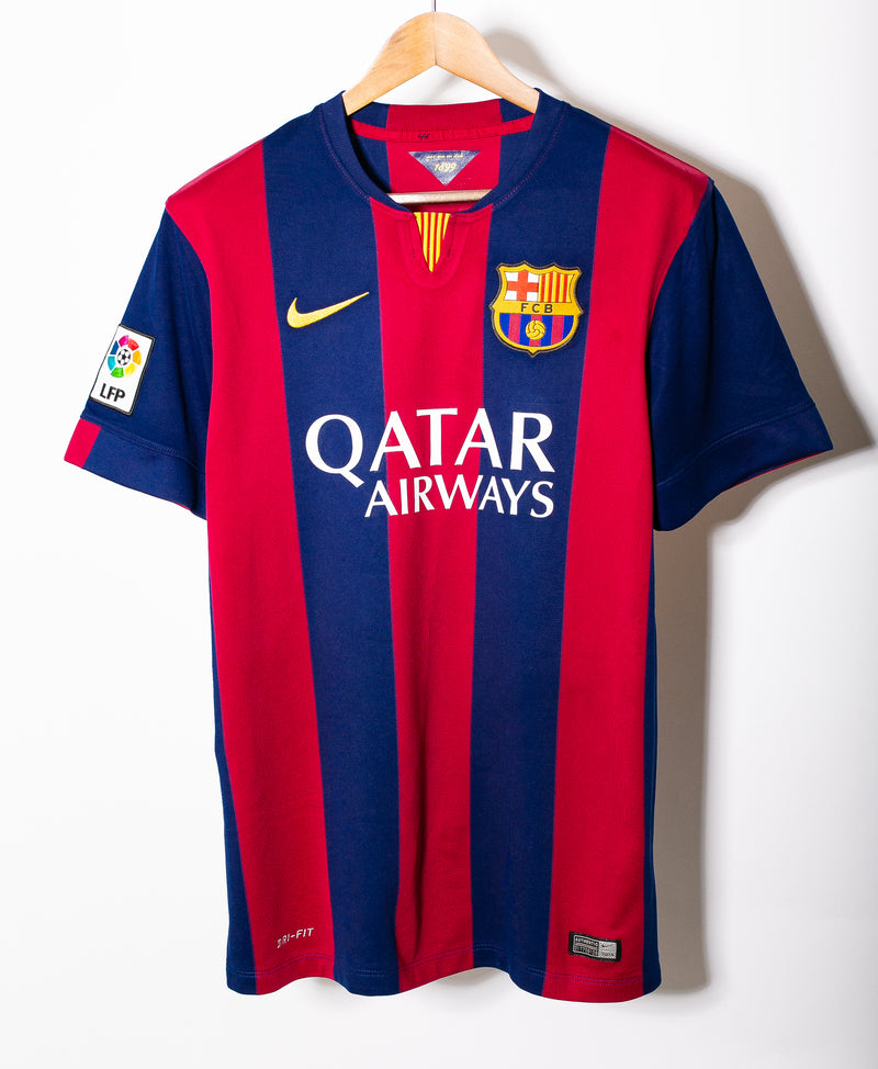 Barcelona 2014-15 Messi Home Kit (M)