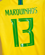 Brazil 2018 Marquinhos Home Kit (S)