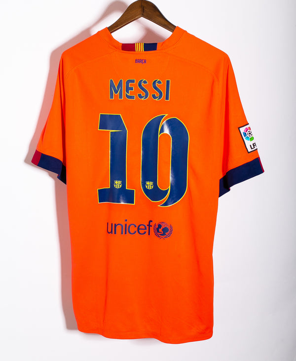 Barcelona 2014-15 Messi Away Kit (2XL)